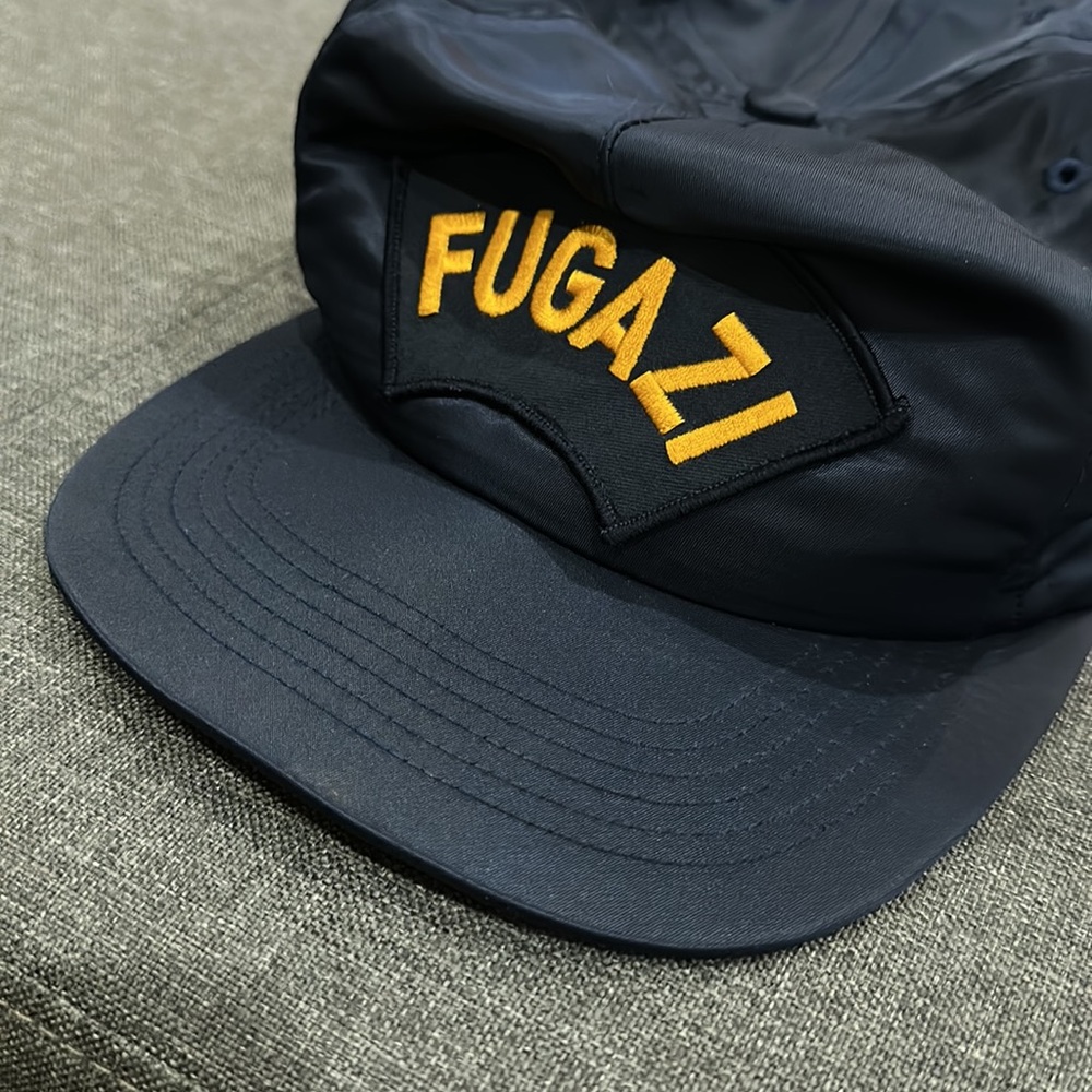 Supreme New York fugazi hat navy blue SS15